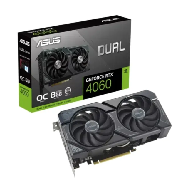 【ASUS 華碩】DUAL-RTX4060-O8G-EVO 顯示卡