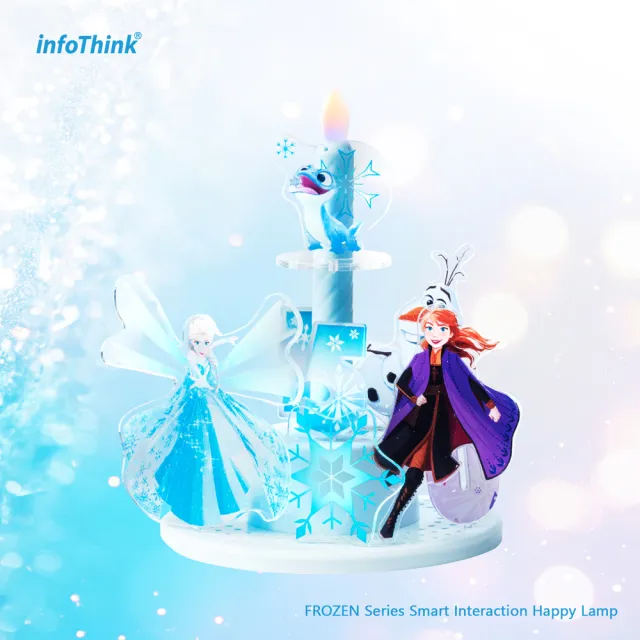 【InfoThink】迪士尼系列派對專用環保DIY電子蠟燭燈(6款任選一入)