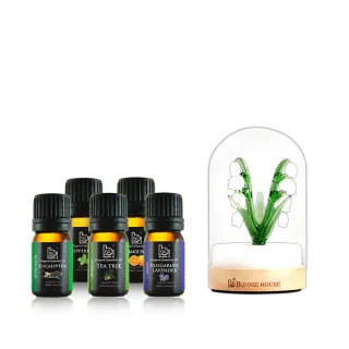 【Bonnie House 植享家】雙有機認證單方精油5ml(任選5入)