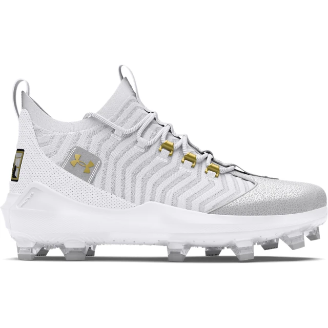 UNDER ARMOUR UA 男 Harper 9 PRO TPU 棒壘鞋_3027444-100(白色)