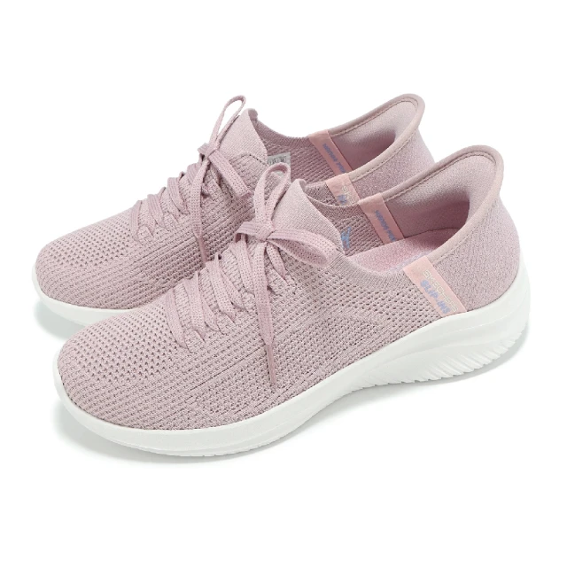 SKECHERS 休閒鞋 Ultra Flex 3-Elevated Motion Slip-Ins 女鞋 粉 套入式(150457-LTMV)