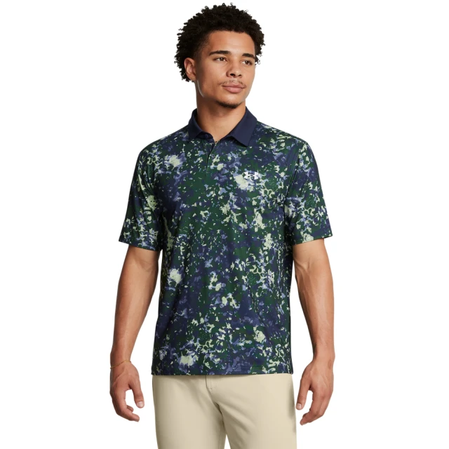 UNDER ARMOUR UA 男 T2G 印花短POLO_1383715-383(綠色)