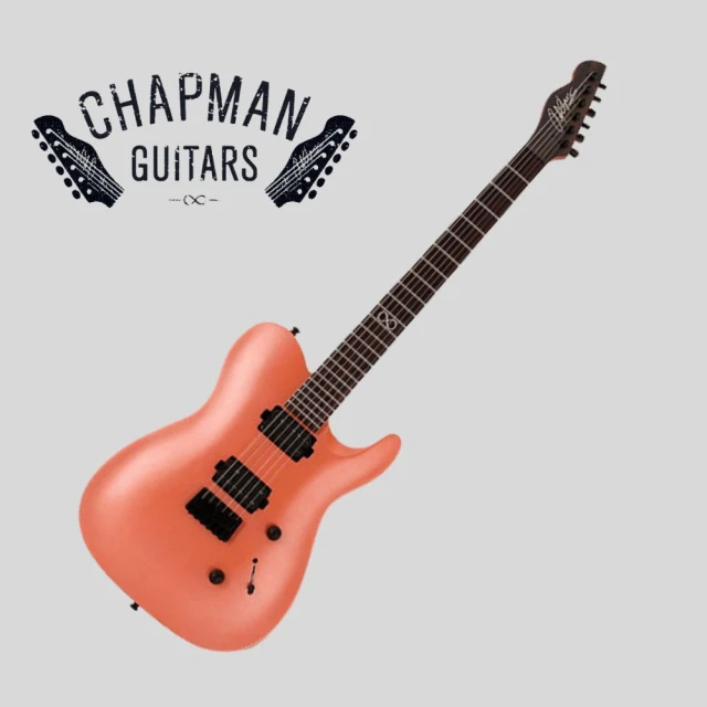 Chapman ML3 Pro Modern 消光金屬柑橘 新手超值組(超厚琴袋、調音器、高級導線、素色背帶)