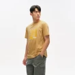 【JEEP】男裝 潮酷印刷純棉短袖T恤(黃色)