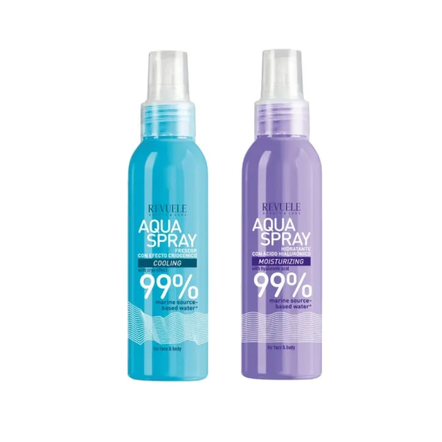即期品【REVUELE 瑞膚露】化妝水保濕噴霧 200ml*2入組 臉/身體適用(兩款任選)