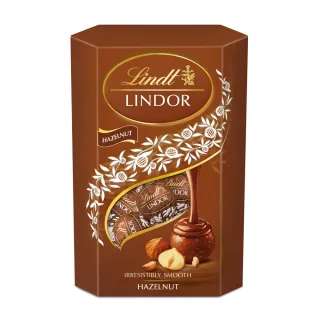 【Lindt 瑞士蓮】Lindor榛果夾餡牛奶巧克力200g(巧克力)