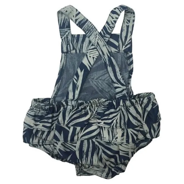 【Frenchie Mini Couture】嬰兒連身衣-夏威夷熱帶風情嬰童吊帶褲(包屁衣背心萬聖節童裝)