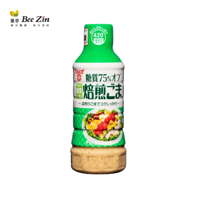 BeeZin 康萃 日本原裝低糖胡麻醬(420ml/瓶)