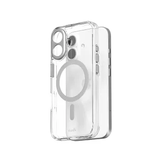 【moshi】iGlaze 透明保護殼 for iPhone 16 Plus(兼容MagSafe)