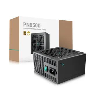 【DeepCool】九州風神 PN650D 650W 金牌 電源供應器(直出線/ATX3.1/PCIE 5.1)
