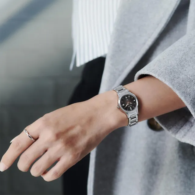 【CITIZEN 星辰】xC 光動能 鈦金屬 時尚女錶 雙12 送禮首選 自用(ES9490-79E)