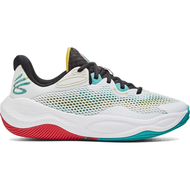 UNDER ARMOUR UA 男女同款 CURRY SPLASH 24 AP 籃球鞋 運動鞋_3027262-100(白色)