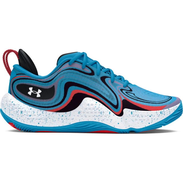 UNDER ARMOUR UA 男女同款 Spawn 6 MM 籃球鞋 運動鞋_3027259-400(藍色)