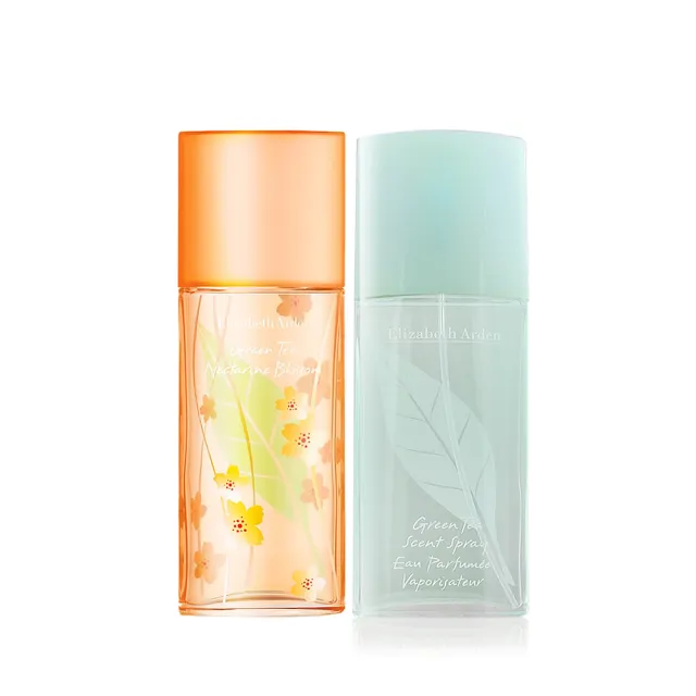 【Elizabeth Arden 伊麗莎白雅頓】香水兩入組100mlx2-多款可選(國際航空版-綠茶/甜桃/含羞草/薰衣草/櫻花)