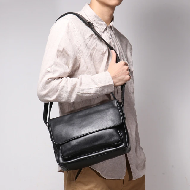 LANMEIYA 雷米亞 真皮亮面鏈條後背包 手提包(Y59