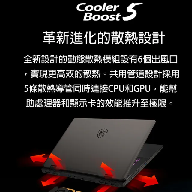 【MSI 微星】16吋 i7 RTX4060-8G 電競筆電(Sword 16 HX/i7-14700HX/16G/1TB SSD/W11/B14VFKG-046TW)