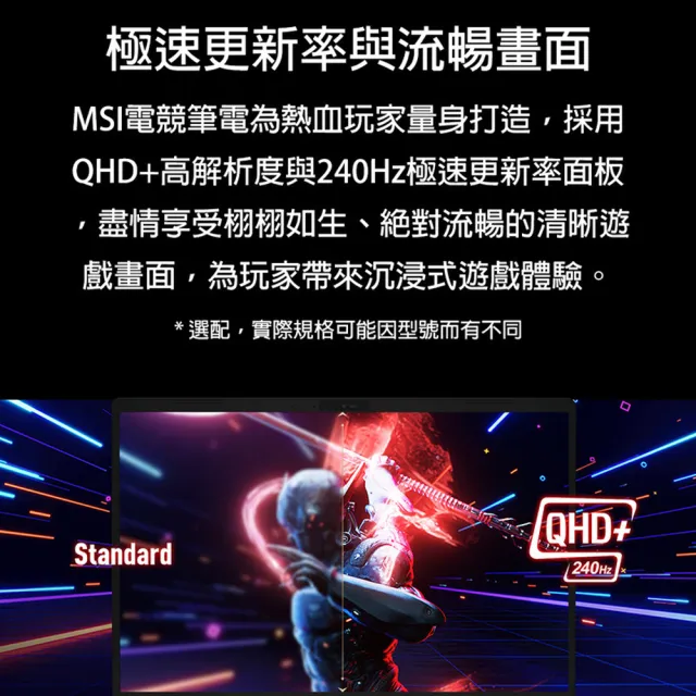 【MSI 微星】16吋 Ultra9-185H RTX4060-8G 電競AI筆電(Pulse 16 AI/16G/1TB SSD/W11/C1VFKG-015TW)