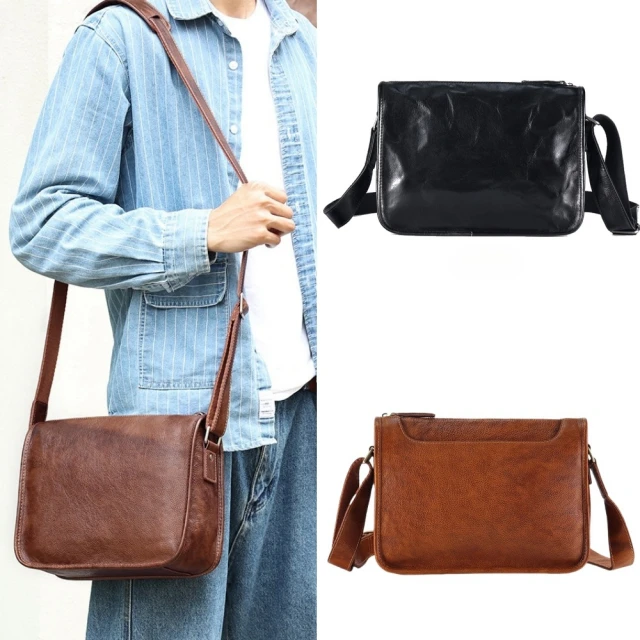 LANMEIYA 雷米亞 真皮亮面鏈條後背包 手提包(Y59