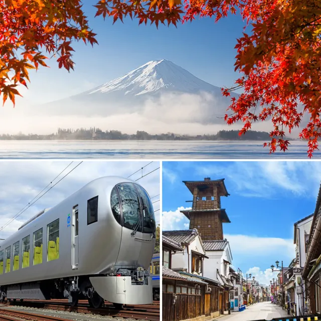 【喜鴻假期】【輕井澤慢旅５日】Laview列車、星野榆樹街、西湖合掌村、敘敘苑燒肉、螃蟹放題