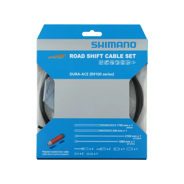 【SHIMANO】DURA-ACE R9100 專用 OT-SP41 聚合物塗層變速線組(包含 OT-RS900)