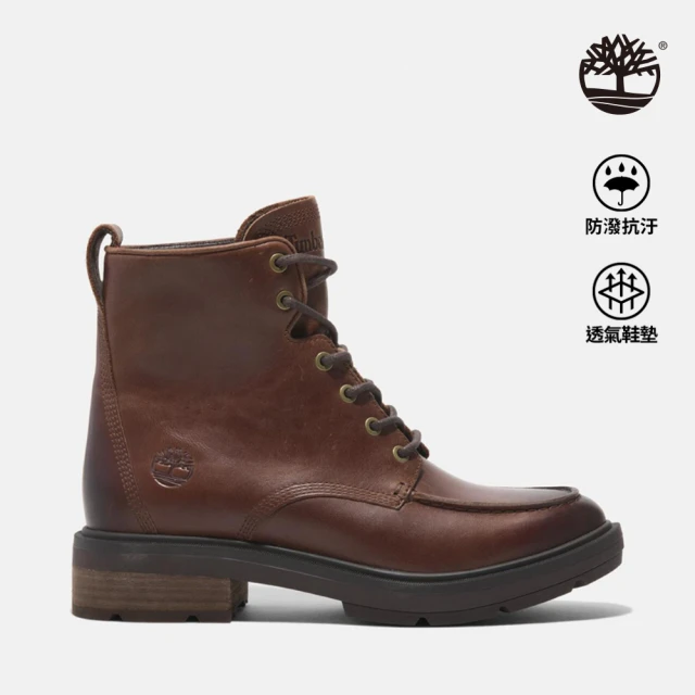 Timberland 女款深棕色中筒休閒靴(A2AJBW01)