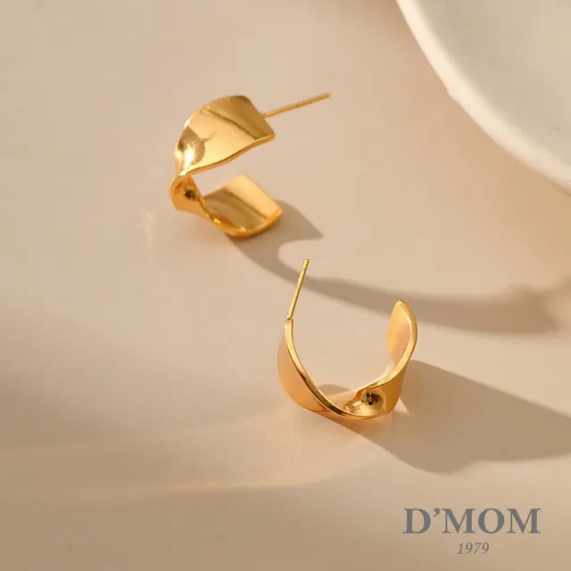【DMOM】個性扭結設計耳環