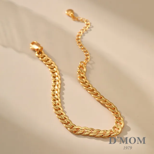 【DMOM】古巴金屬感經典手鍊