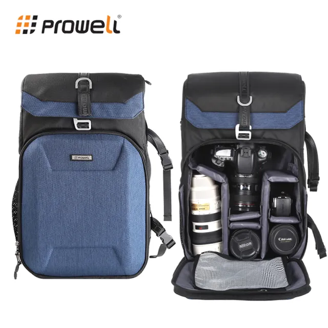 【Prowell】雙11 兩機多鏡EVA硬殼相機後背包相機保護包攝影包大容量後背包 WIN-22334 包包