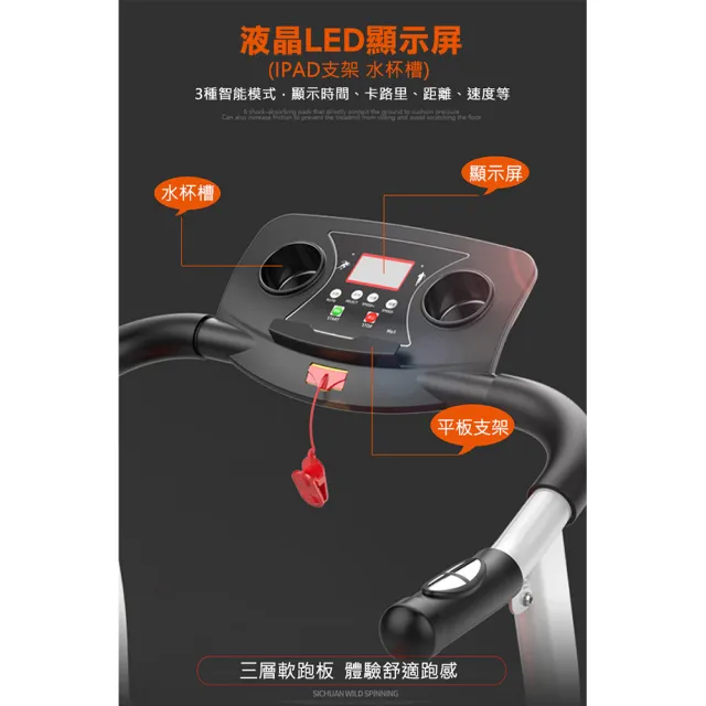 【X-BIKE】家用安全電動跑步機 復健可用/走路機 超長扶手及內建超慢速配合銀髮族步伐 XBT-A70(到府安裝)