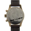 【IWC 萬國錶】噴火戰機飛行員青銅計時皮帶腕表x綠面x41mm(IW387902)