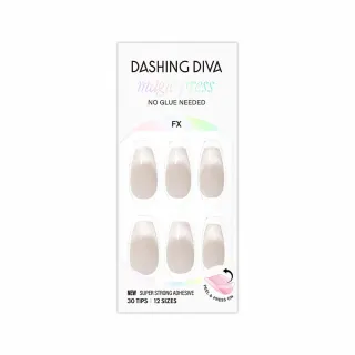 【DASHING DIVA】MAGICPRESS 時尚潮流美甲片_極致炫亮(梯形款)