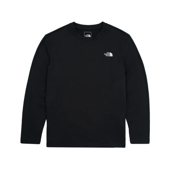 The North Face TNF 北臉 休閒 吸濕排汗防曬 長袖上衣 M BREEZE L/S TEE - AP 男 黑(NF0A89ZYJK3)