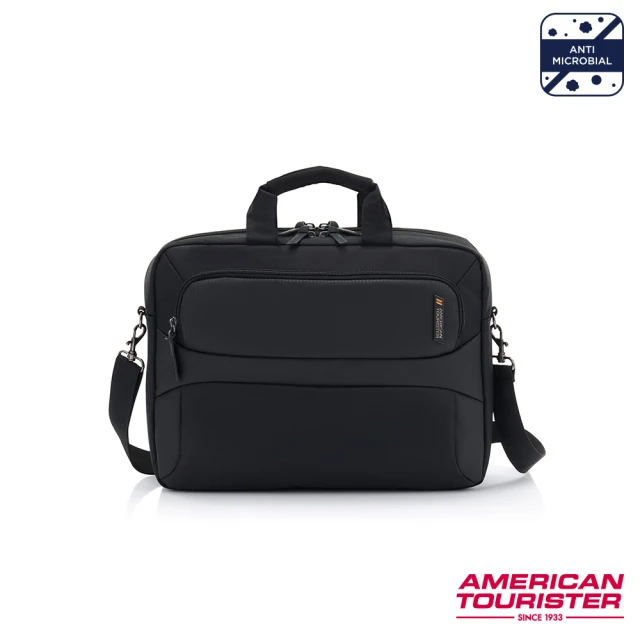 AMERICAN TOURISTER 美國旅行者 SEGNO 2.0 日常商務多功能筆電公事包16吋(黑)