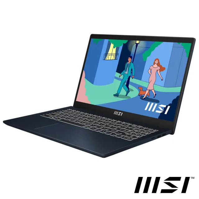 【MSI】M365★ 15.6吋i7 13代輕薄筆電 (Modern/i7-1355U/16G/512G/W11/279TW)