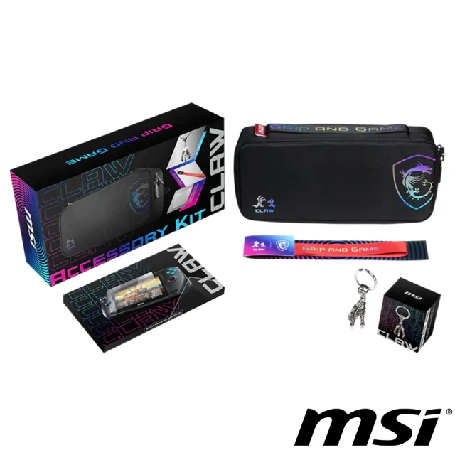 配件大禮包★【MSI 微星】Claw 遊戲電競掌機(Intel Core Ultra 7 155H/16G/1TB SSD/W11/A1M-026TW)