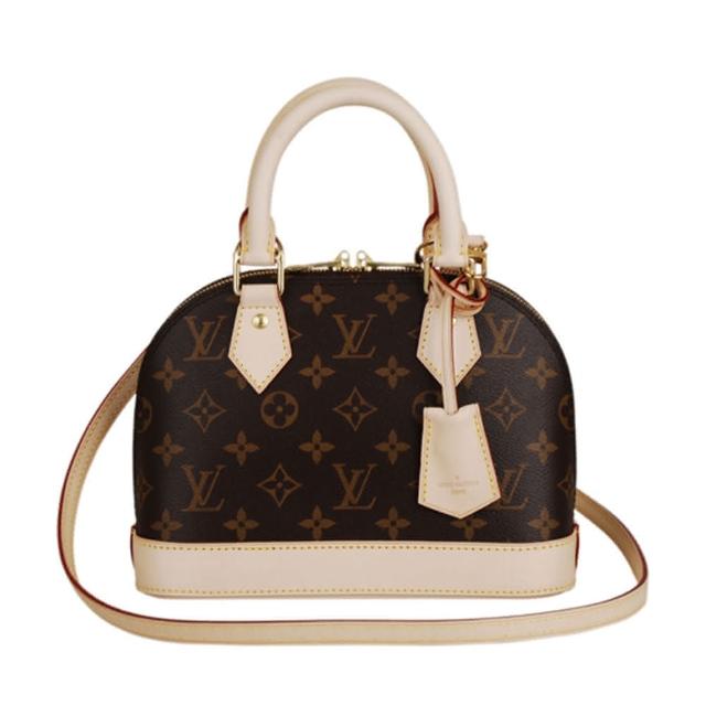 【Louis Vuitton 路易威登】經典Monogram ALMA BB 手提斜背包(M53152)