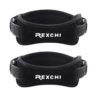 【REXCHI雷奇】雙向加壓髕骨帶-2入組(膝蓋保護帶 護膝帶 運動護具 護髖骨帶 加壓吸震)