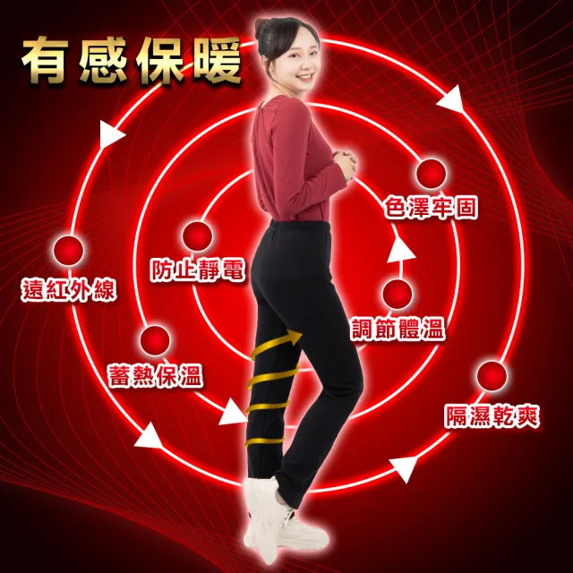 【5B2F 五餅二魚】現貨-遠紅外線 爆暖褲-MIT台灣製造(MIT台灣製-現貨)