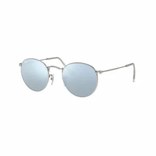 【RayBan 雷朋】復古圓框太陽眼鏡(RB3447 原廠公司貨)