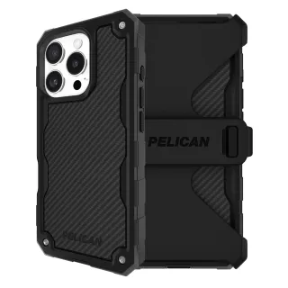 【PELICAN】美國 Pelican 派力肯 iPhone 16 Pro Shield 防護盾 MagSafe 防摔手機殼 - 碳纖紋理