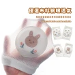 【嬰兒腳套】可愛韓版精美刺繡寶寶專用護膝-2雙入(加厚海綿 透氣網眼 爬行 護膝套 兒童防撞 短襪)