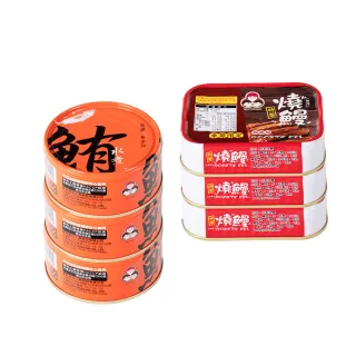 【東和食品】買一送一_無添加水煮鮪魚*3罐+無添加燒鰻*3罐 共6罐(好媽媽的味道/送禮推薦)