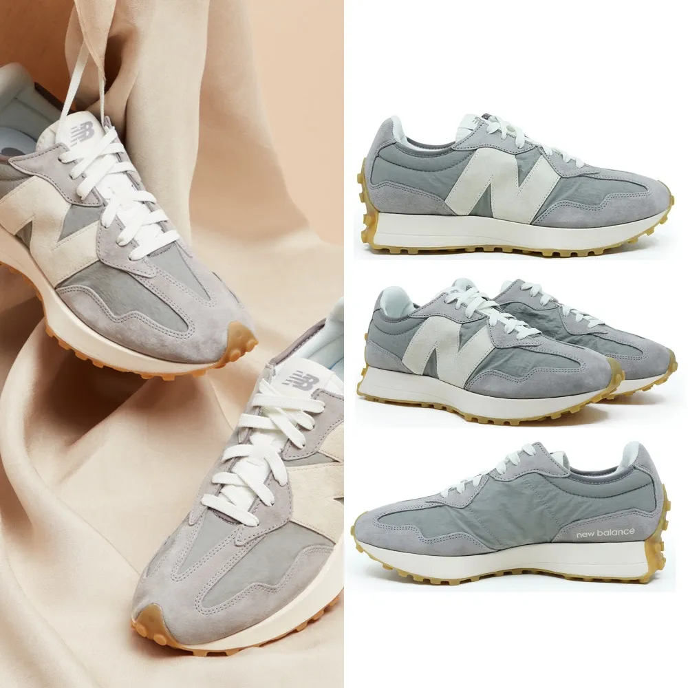 【NEW BALANCE】NB 復古運動鞋_男鞋/女鞋_灰色_MS327KA1-D