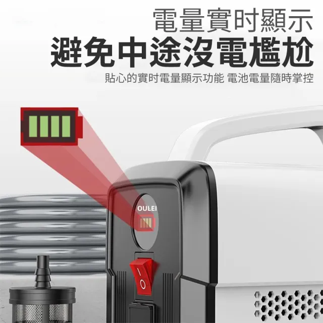 鋰電抽水泵 電動農用澆水機 充電式抽水機 超長續航 戶外灌溉澆菜機(抽水泵 澆水機 抽水機 澆菜機)
