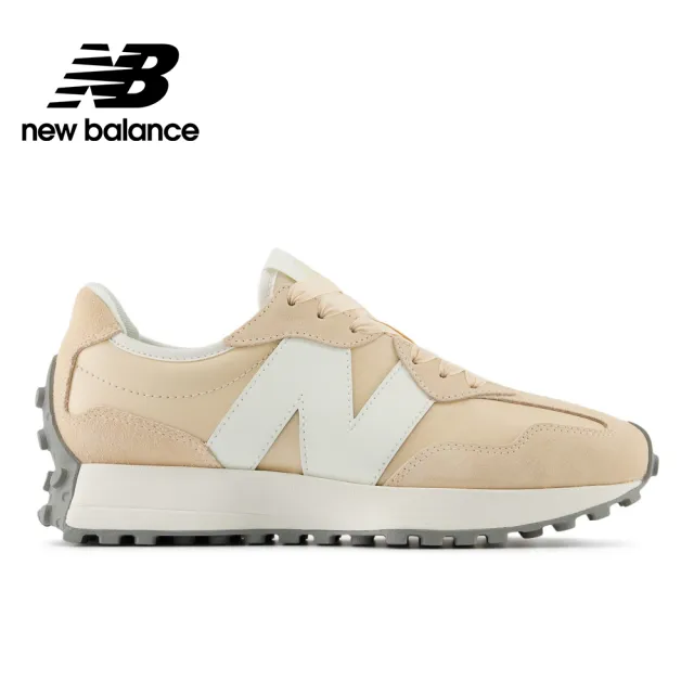 【NEW BALANCE】NB 復古鞋/運動鞋_女性_碳灰色_WS327PL-B_黑芝麻歐蕾(MOMO獨家販售)