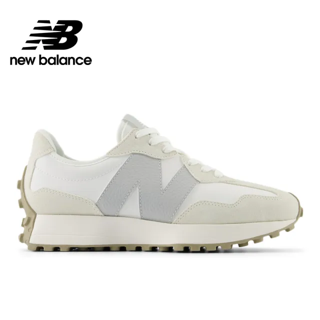 【NEW BALANCE】NB 復古鞋/運動鞋_女性_碳灰色_WS327PL-B_黑芝麻歐蕾(MOMO獨家販售)