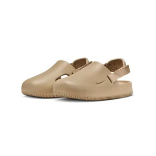 【NIKE 耐吉】Nike Calm Mule Sesame 涼拖鞋 奶茶 防水 厚底麵包鞋 穆勒鞋 女鞋 FB2185-200