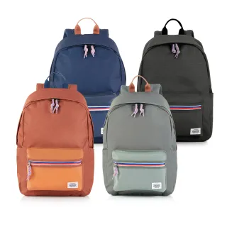 【AMERICAN TOURISTER 美國旅行者】CARTER 輕量防水拉鍊大容量筆電後背包/通勤包/電腦包14吋(多色可選)