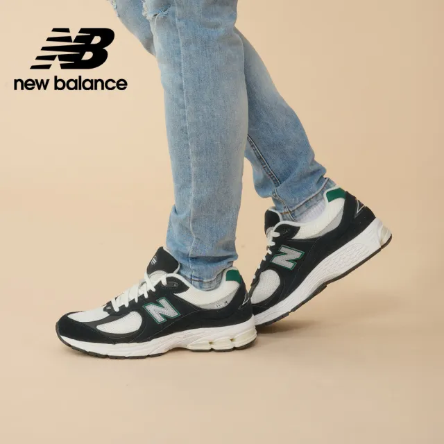 【NEW BALANCE】NB 復古鞋/運動鞋_男鞋/女鞋_黑杏色_M2002RRA-D(網路獨家款)