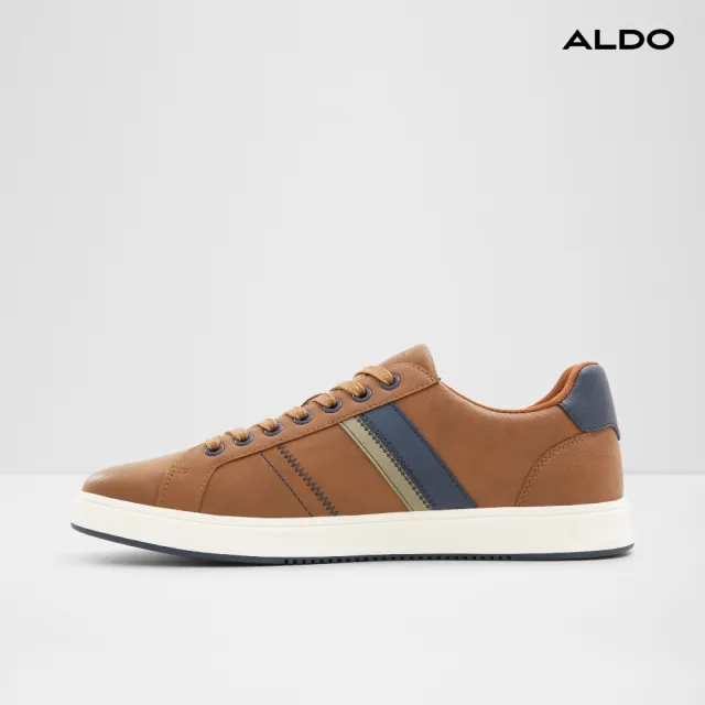 【ALDO】雙11★CITYWALK-舒適簡約撞色休閒鞋-男鞋(棕配藍)